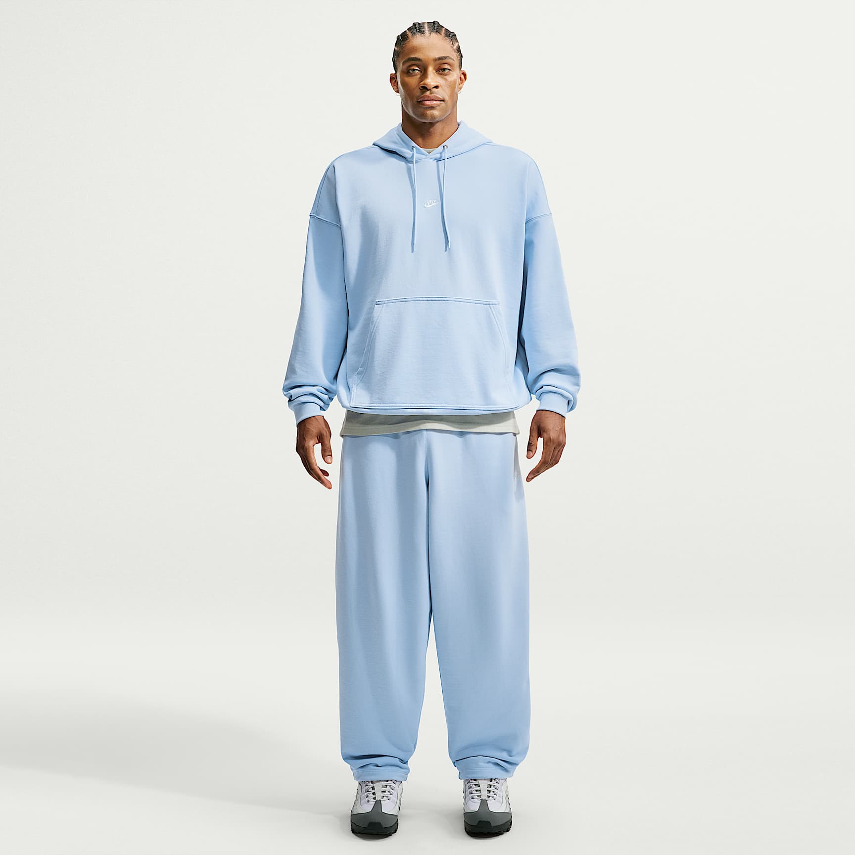 Nike Sportswear Club Oversize Fransız Havlu Kumaşı Erkek Pantolonu